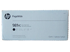 New Genuine HP 981YC L0R20YC PageWide Black Ink Cartridge Extra High Yield, 2026 picture