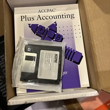 BRAND NEW ACCPAC PLUS Dos Accounting Software. General Ledger 7.0 Demo NFR picture