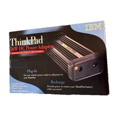 IBM ThinkPad 56W DC Power Adapter In Box Bundle W Cords Case 02K3381 picture