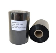 Thermal Transfer Ribbon Premium Enhanced Wax, 4.33