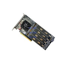 PEX8749 8*M.2 NVMe SSD PCI-E X16 Adapter PLX8749  8X M.2 IT Mode ZFS TrueNAS  picture