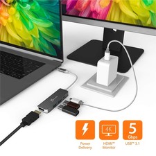 j5create  USB-C to HDMI & USB 3.1 2-Port with Power Delivery  JCD371 picture