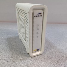 ARRIS SURFboard SB8200 DOCSIS 3.1 Cable Modem, 2 LAN Ethernet Port NO POWER CORD picture