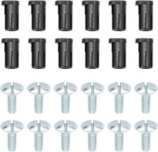 12Pcs Center Caps & 12Pcs Screws Kits Compatible with Bronco F150 Van,560-3026 picture