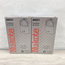 Panasonic KX-P 1124 Replacement Cartridge 2 X Nukote BM-251 Black picture