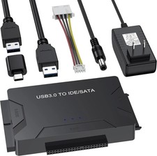 USB Hard Drive Adapter 3.0 Type C SATA IDE HDD SSD Data Recovery Tool picture