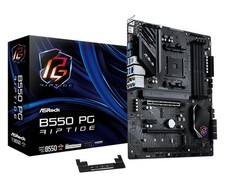 ASRock AMD B550 PG Riptide ATX Motherboard Dual Channel DDR4 4933 MHz AM4 Soc... picture