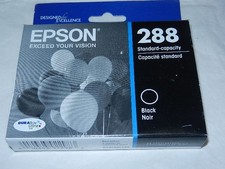 NEW Genuine OEM Epson 288 standard Black Ink Printer Cartridge Exp 11/26 T288120 picture