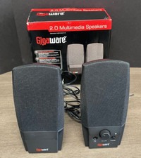Gigaware 2.0 Multimedia Speakers  Model 4000299 Set of 2 picture