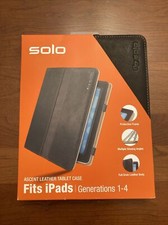 Solo Premium Cases Leather Ascent For IPad Generation 1, 2, 3 and 4. VTA210- picture