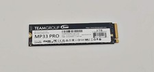 TeamGroup MP33 Pro 1TB M.2 PCIe 3.0 NVMe SSD Excellent 100% Health picture