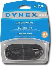 Dynex DX-C114194 6' USB 2.0 A/B Printer Cable picture