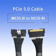 MCIO 8i to MCIO 8i  Cable  L= 0.8m PCIe5.0 Cable picture