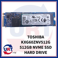 TOSHIBA KXG60ZNV512G 512GB NVME SSD HARD DRIVE #199210# picture