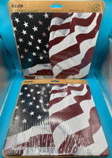 Allsop Naturesmart (2- Mouse Pad) American Flag Design 8 1/2 x 8  NEW picture
