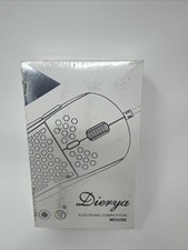 DIERYA x TMKB Ergonomic White Wired Gaming Computer Mouse PCRGB LED NEW picture