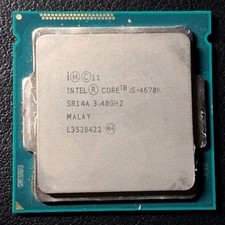 Intel Core i5-4670K  3.40GHz Quad Core Processor SR14A picture