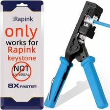 Speed Keystone Jack Tool For 90 Degree RJ45 Ethernet Punch Down Cat 6 Tool picture