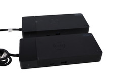 Lot 2x Dell WD19TBS Thunderbolt 3 USB-C Docking Station K20A001 No Adapter picture