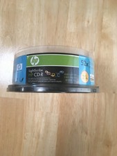 LightScribe HP Lightscribe CD-R 52x 700MB Blank Discs 25 Pack New Sealed picture