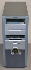 Vintage Ahanix Platinum XP ATX Computer Case with Blue Acrylic Side Panel Window picture
