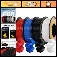 High-Speed 1.75mm PETG Printer Filament - Rapid Hyper Printing, 4kg Spool, Accur picture
