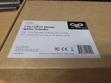 Cables To Go # 29550 VGA Video Splitter/Extender 2 Port - New Sealed picture