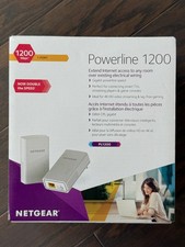 NETGEAR Powerline Adapter Kit – 1200 Mbps Wall-Plug – PL1200-100PAS picture
