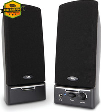 Cyber Acoustics CA-2014 Computer Speakers Full Stereo Sound Easy Setup System picture