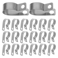 150 pcs Stainless Steel Cable Clamp, 3/4