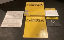Print Shop Companion Software for Apple II +/IIe/IIc With Print Shop Floppy Disc picture