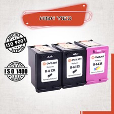 3PK 61XL Black Color Ink Cartridge For HP Envy 4500 4502 4505 5531 5535, picture