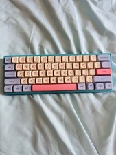 BOYI Wired 60% Mechanical Gaming Keyboard,61 Pro Mini RGB Tri-Mode PBT XDA Keyca picture