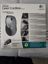 Logitech MX 600 Wireless Laser Mouse 8-Button Programmable w/ Mini Receiver picture