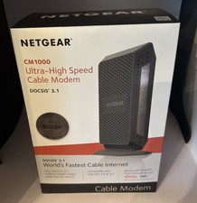 Netgear CM1000 DOCSIS Ultra-High Speed Cable Modem new sealed box picture