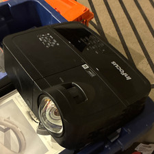 InFocus DLP Desktop Projector 3D Ready HDMI VGA USB S-Video Composite Black picture