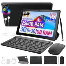 2026 Android 16 Tablet 10 Inch 36GB RAM 256GB ROM Widevine L1 WiFi 5/8MP Camera picture