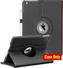 Tablet Case for 9.7'' (5th Gen, 6th Gen), 360 Rotating, Auto Sleep Wake, Black picture