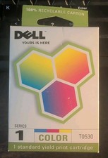 Dell Genuine Color Ink T0530 Cartridge New, In Box picture