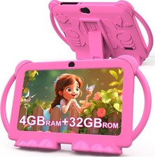 Computer Tablet for Kids, Android 12 Kids Tablet 7 inch Blue picture