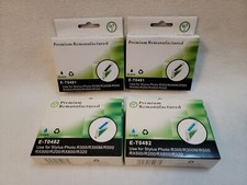 Green Project E-T0481/2 Ink Cartridge Black & Cyan Replaces Epson T048120 4 Pack picture