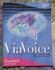 Vintage Software -IBM ViaVoice-Windows Millennium Edition Box, Manuals, Inserts picture