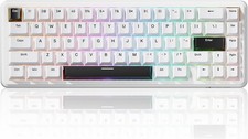 ATTACK SHARK X65 65% Wired Gaming Keyboard with Magnetic Switch, 8000Hz Polling picture