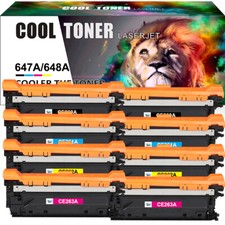 8PK 647A CE260A Toner Compatible With HP Color LaserJet CP4520 CP4525XH CP4025 picture