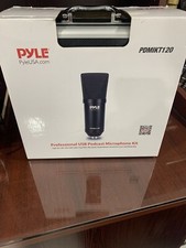 PYLE PDMIKT120 Professional USB Podcast Microphone Kit, New/Open & Ships Free picture