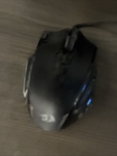 Redragon M908 Wired RGB Optical Gaming Mouse, 18 Buttons, 12400 DPI, Black picture