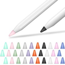 YINVA Cover for Apple Pencil Tips, Silicone Nib Mute Cap Accessories for Appl... picture
