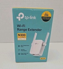 TP-Link N300 WiFi Extender RE105 Single Band WiFi Signal Booster NEW OPEN BOX picture