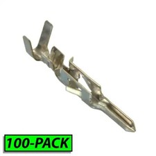 Molex 5558 Mini Fit Jr Male Pins 39-00-0040 - 100 pcs, ATX EPS PCI-E PCI picture
