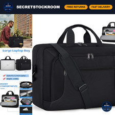 17.3 Inch Laptop Briefcase Bag for Men, Work Computer Case, Durable & Stylish picture